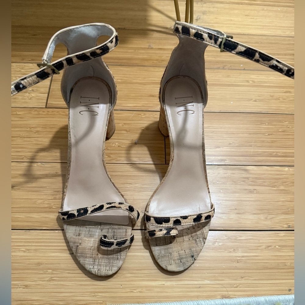 INC Womens cheetah heels